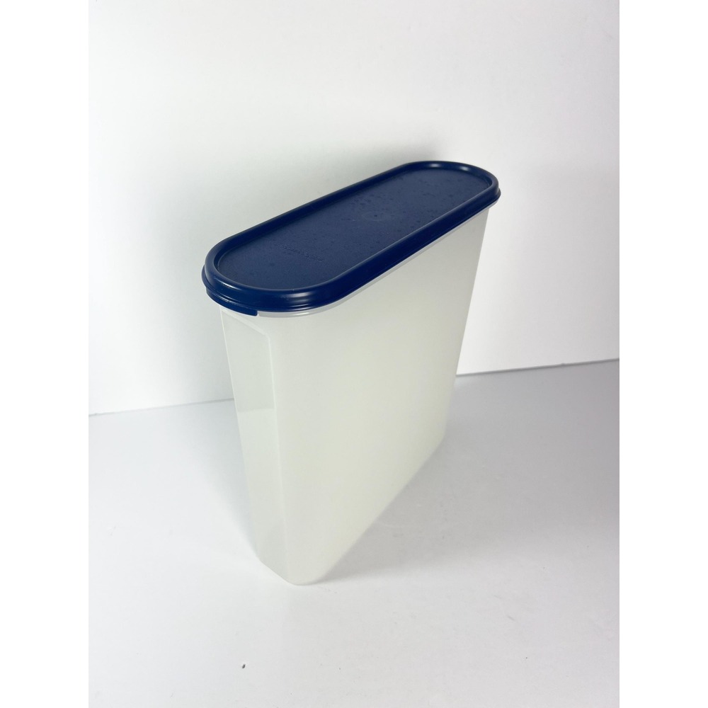 Tupperware Large Blue Lid Modular Mate #5 Storage Container 5 liter